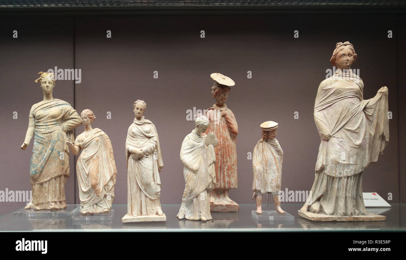 Exhibits At The British Museum, London, UK Stock Photo - Alamy