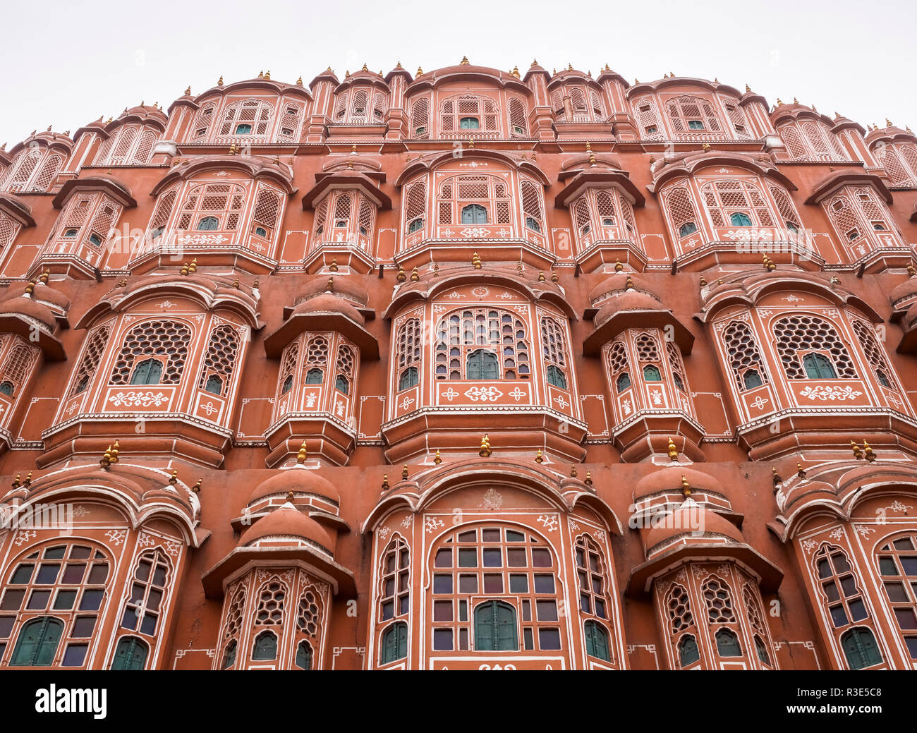 Hawa Mahal Palace in the city of Jaipur, Rajasthan, India Stock Photo