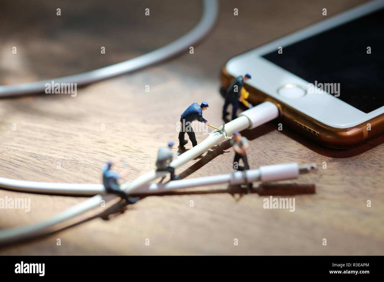 Broken charger hi-res stock photography and images - Alamy
