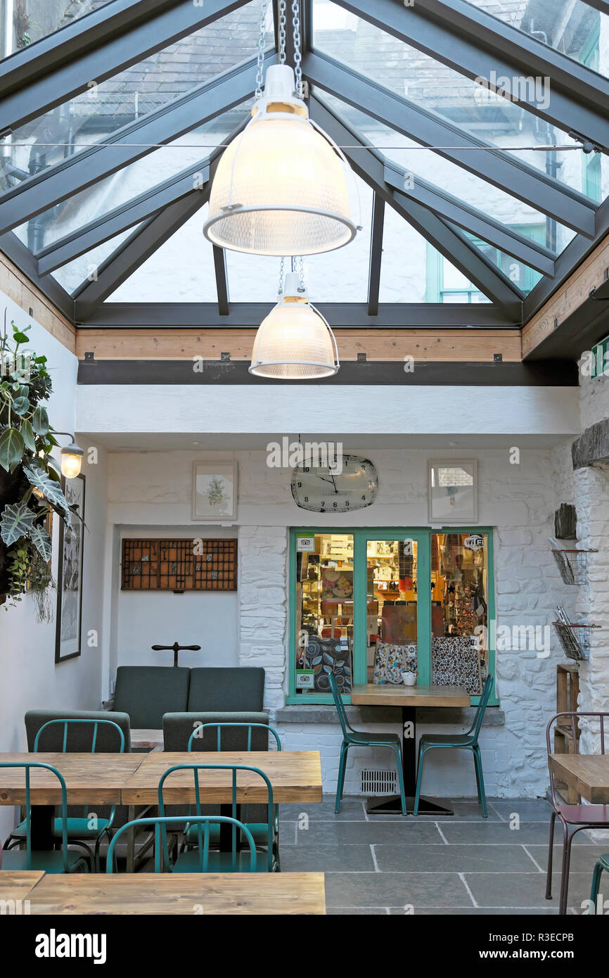 Interior view of the Old Printing Office gift shop and contemporary