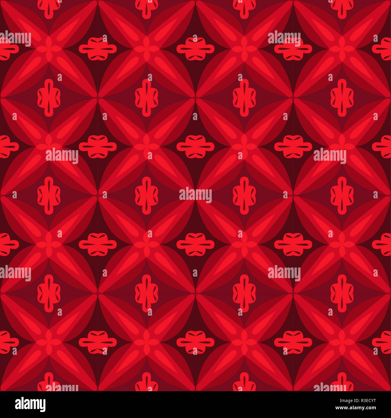 Red royal pattern. The Seamless vector background Stock Vector Image & Art  - Alamy