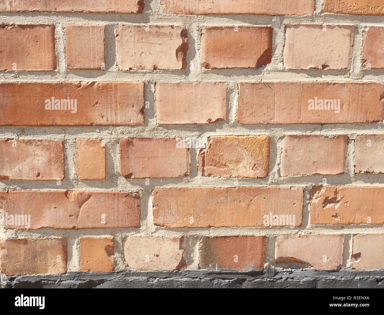 a brick wall for backgrounds Stock Photo