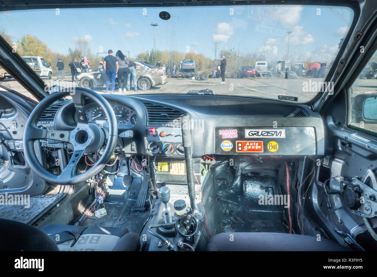 Drift tuning coche Túnez Fotografía de stock - Alamy