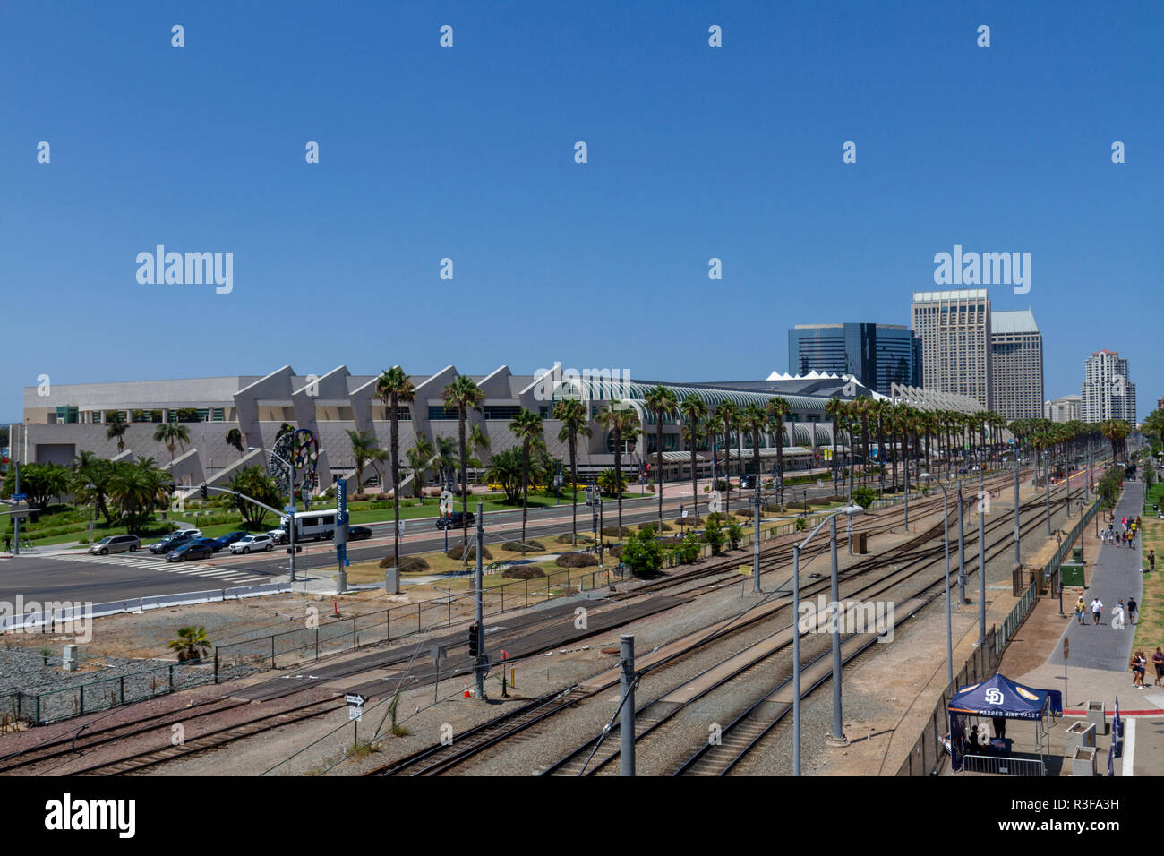 The San Diego Convention Center, San Diego, California, United States. Stock Photo