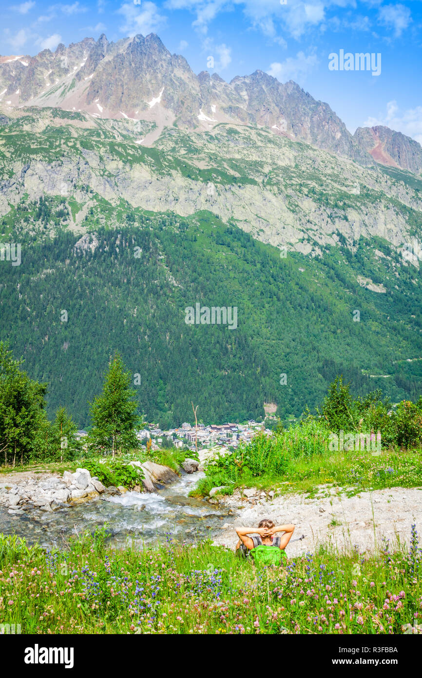 The argentiere refuge hi-res stock photography and images - Alamy