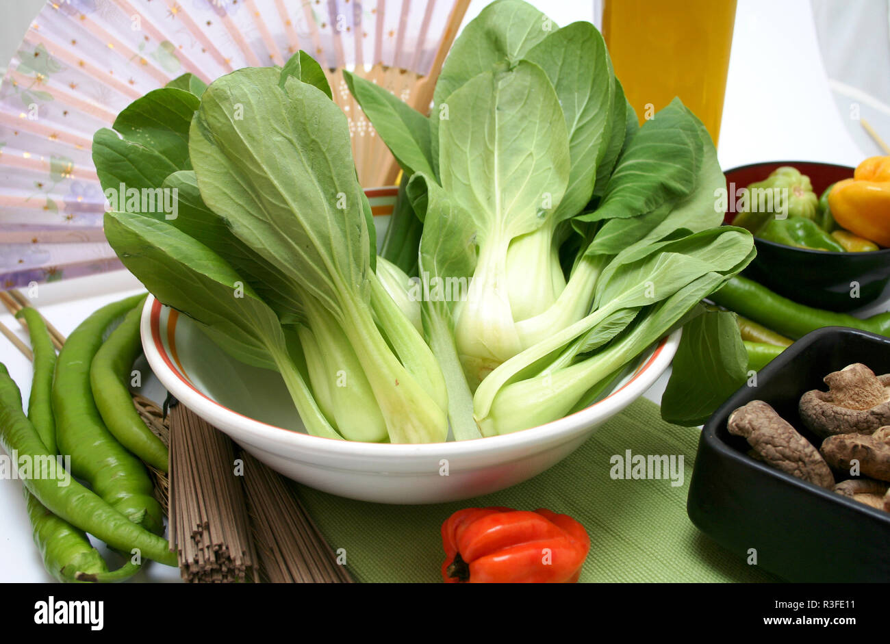 chinese cabbage Stock Photo Alamy