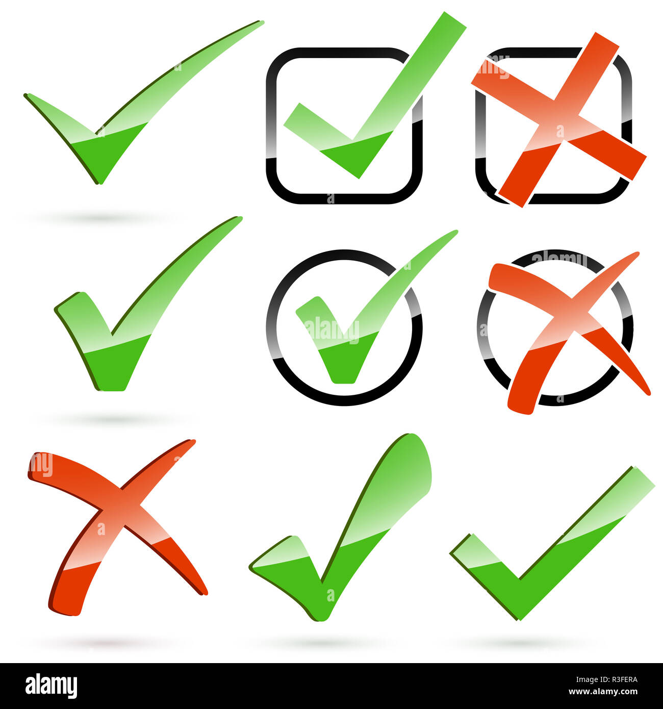 collection of cross and hook Stock Photo Alamy