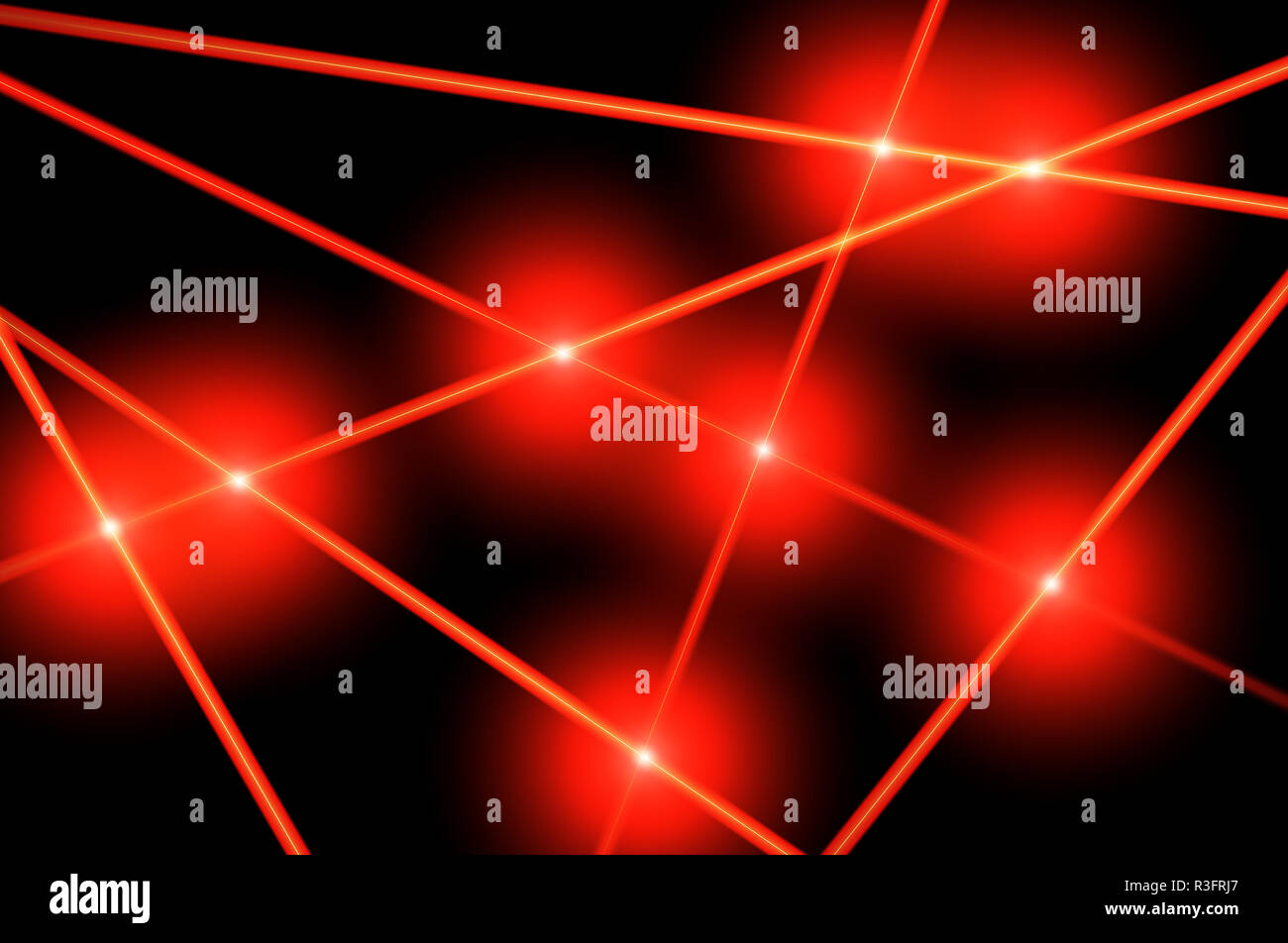 red laser lights Stock Photo Alamy