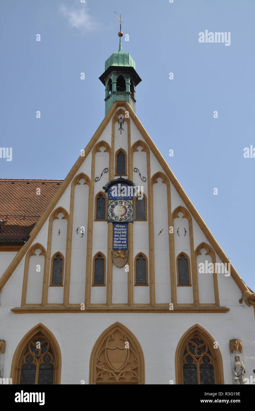 town hall in amberg Stock Photo Alamy