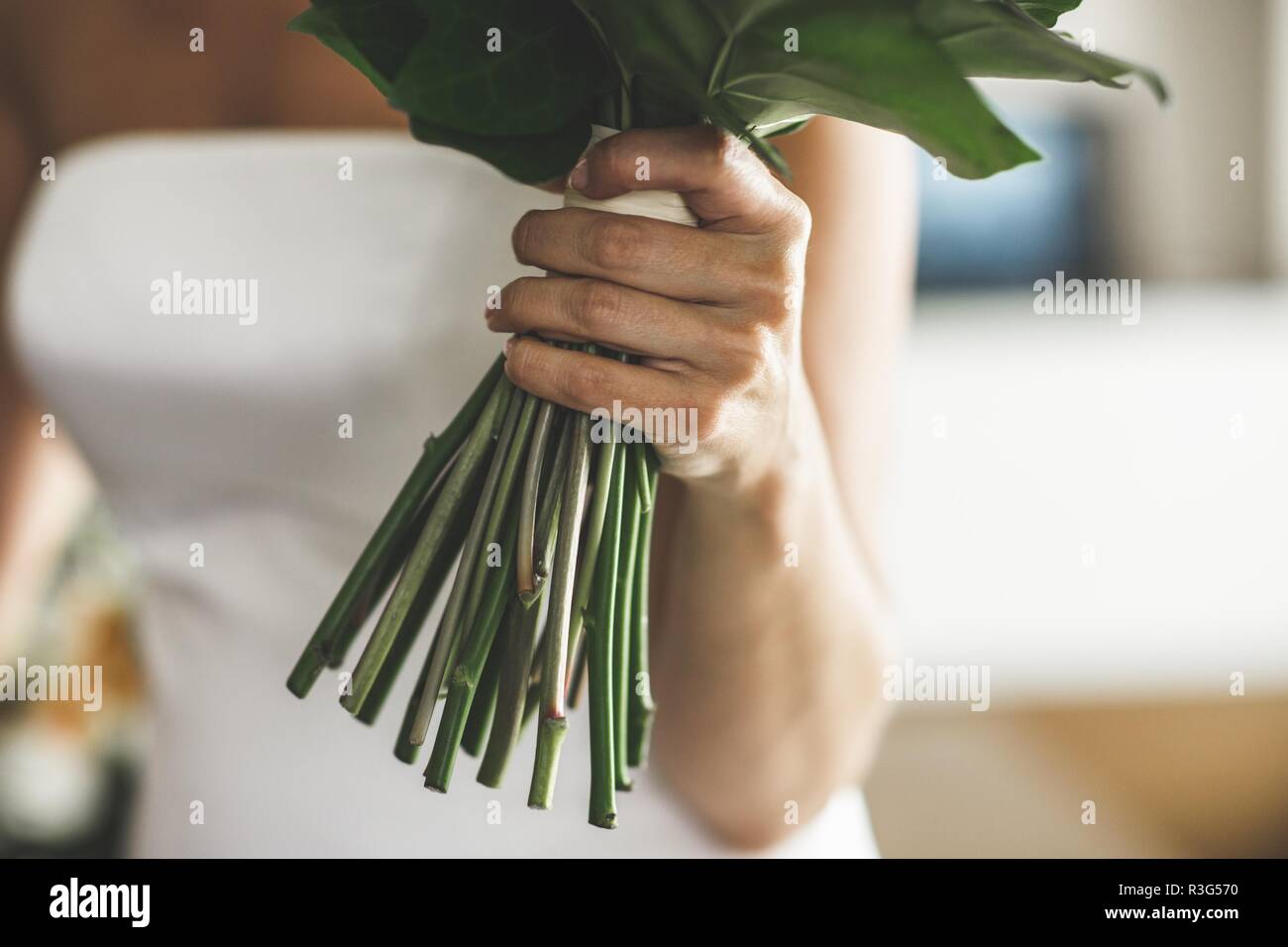 natural bridal bouquet