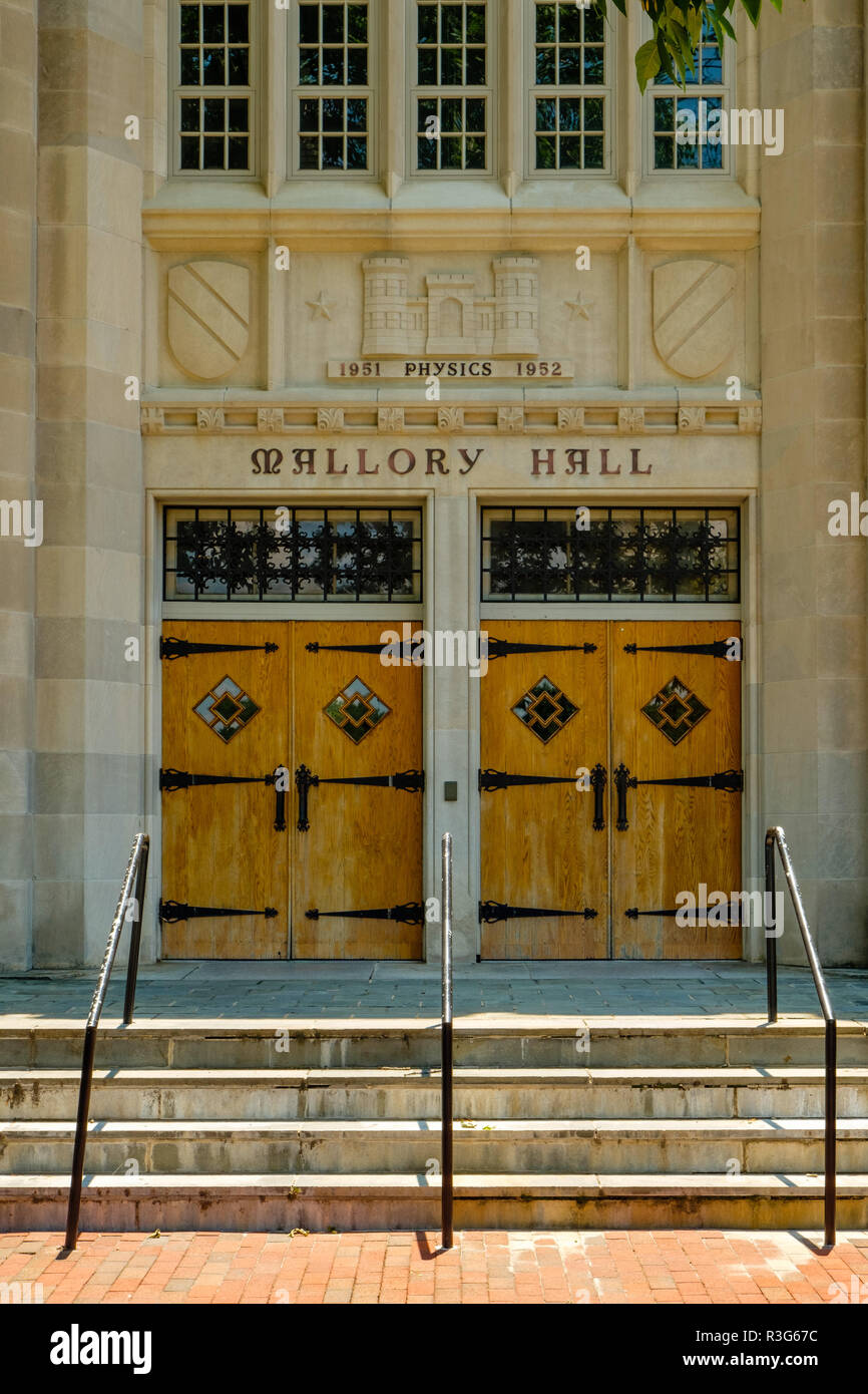 Mallory Hall, Virginia Military Institute, Lexington, Virginia Stock