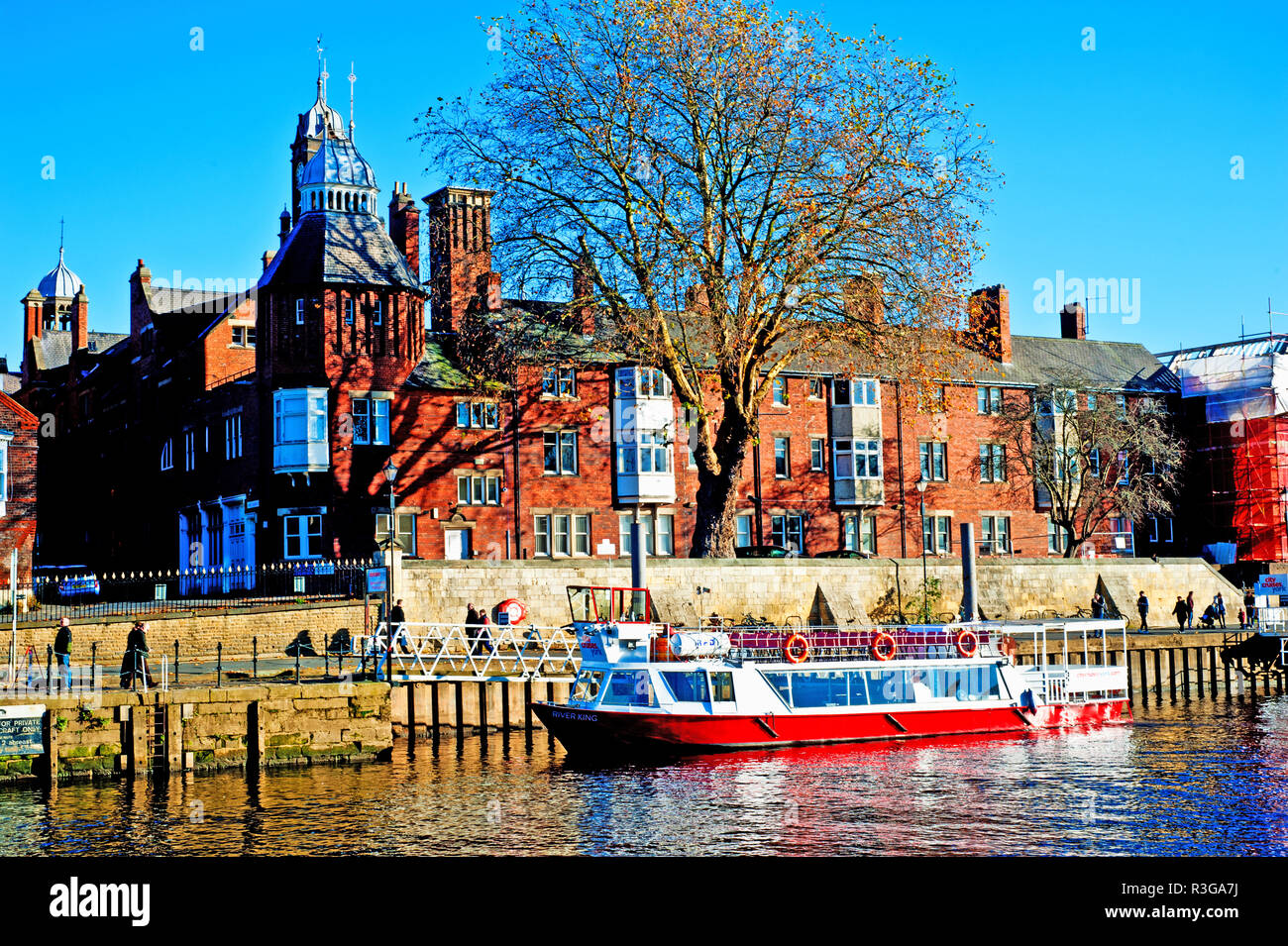 River King Tourist Boat, River Ouse, Kings Kings Staithes, York