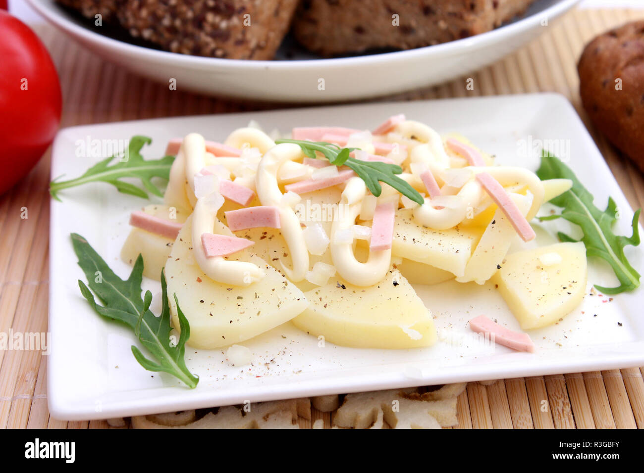 potato salad Stock Photo