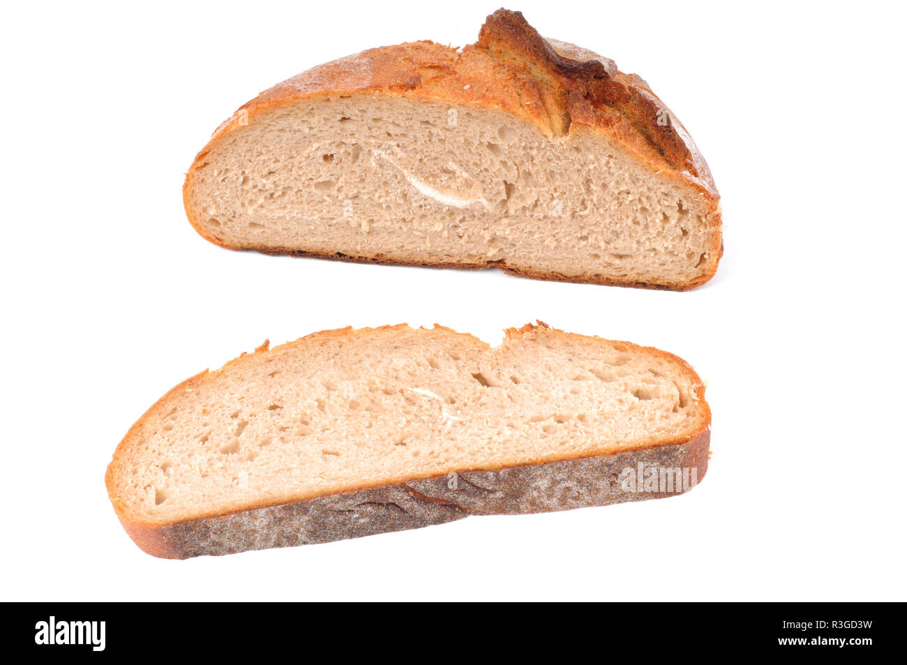 wheat beer bread / wheat beer bread Stock Photo