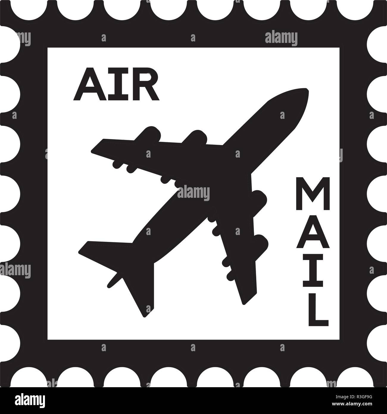 postage stamp template Stock Vector Image & Art Alamy