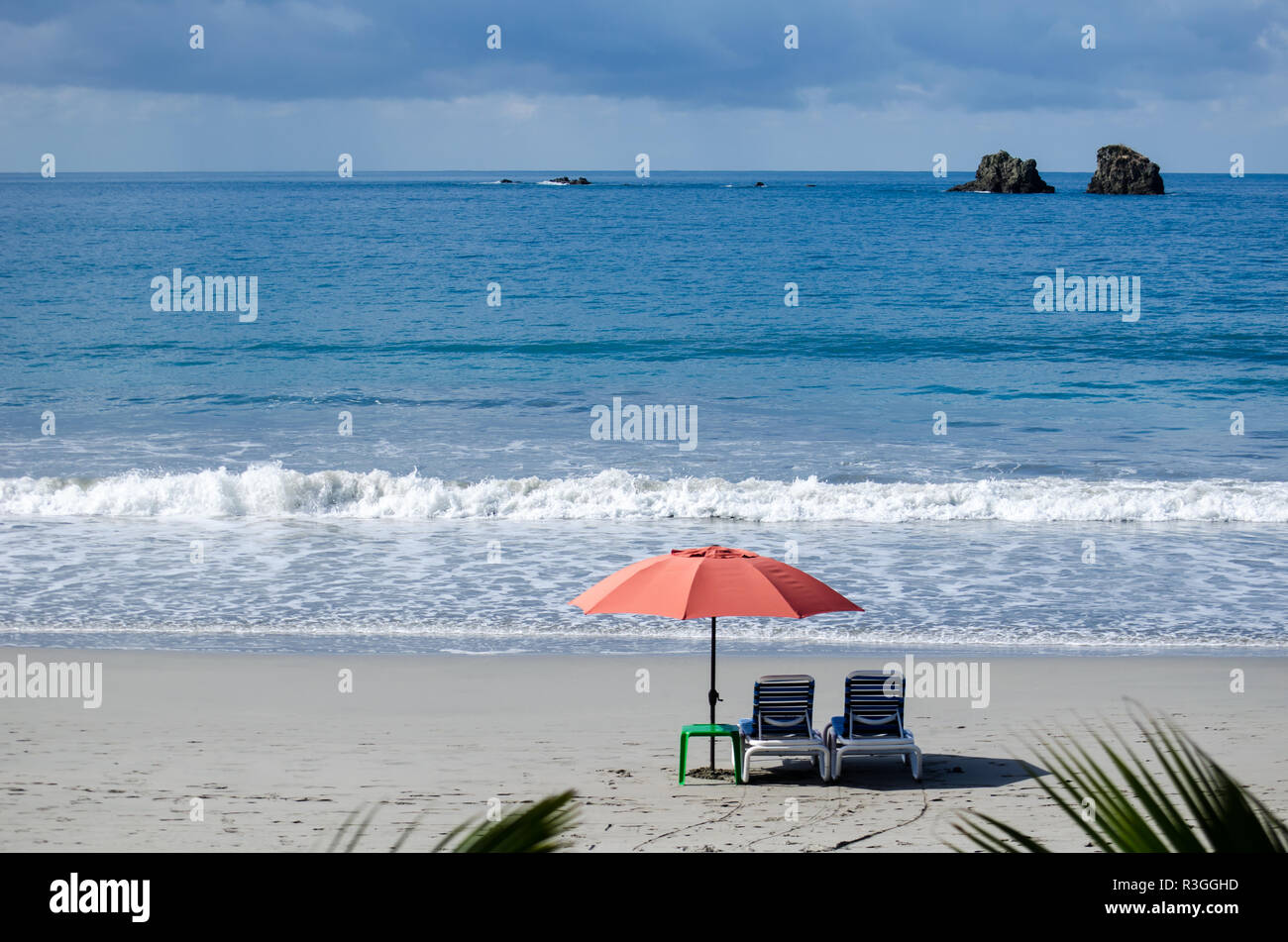 Costa Rica beach Stock Photo