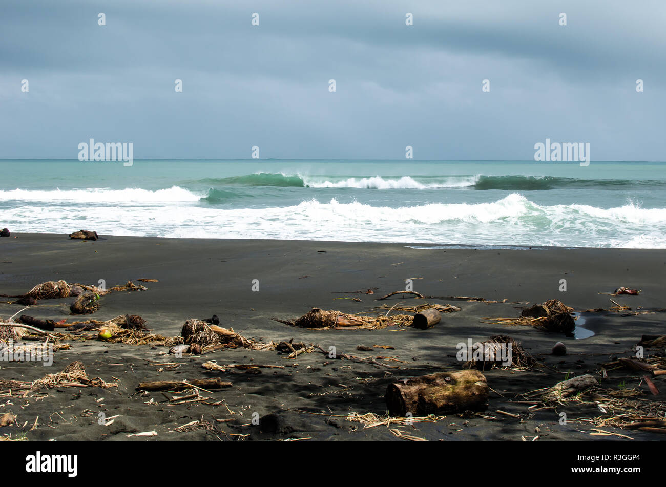 Costa Rica beach Stock Photo