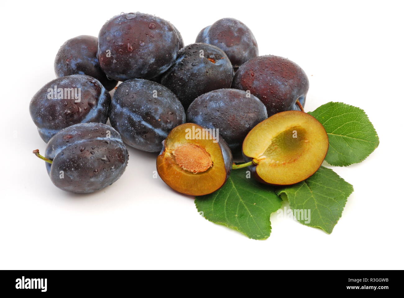 Plum jam and plum brandy Cut Out Stock Images & Pictures Alamy