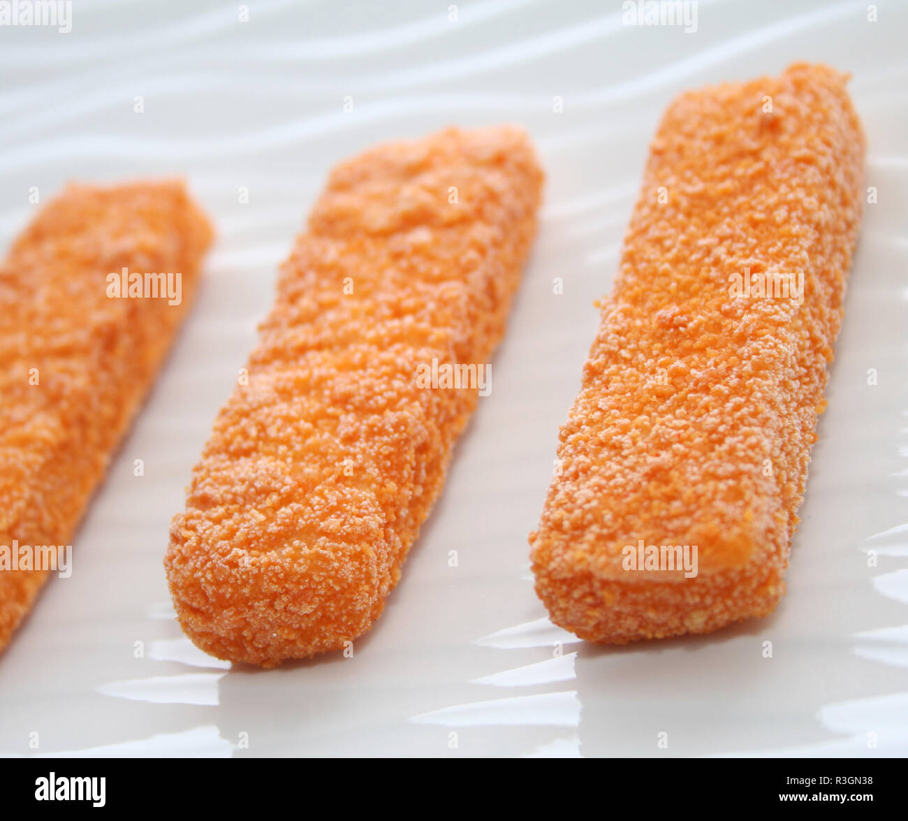 fish sticks Stock Photo