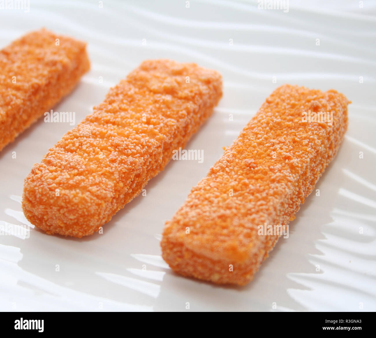 fish sticks Stock Photo