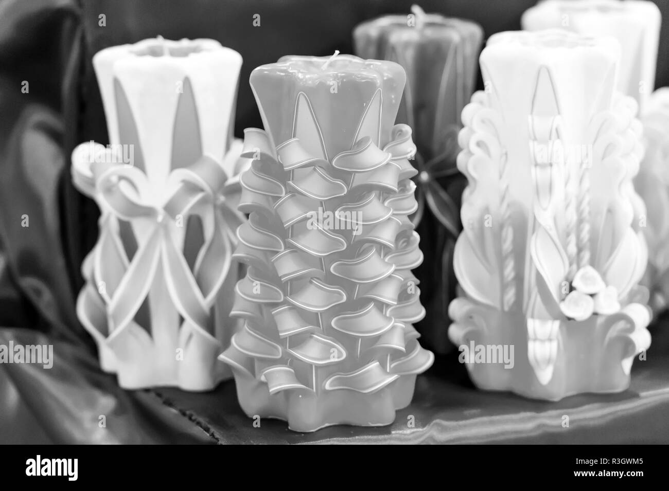 Candlestick shop Black and White Stock Photos & Images Alamy