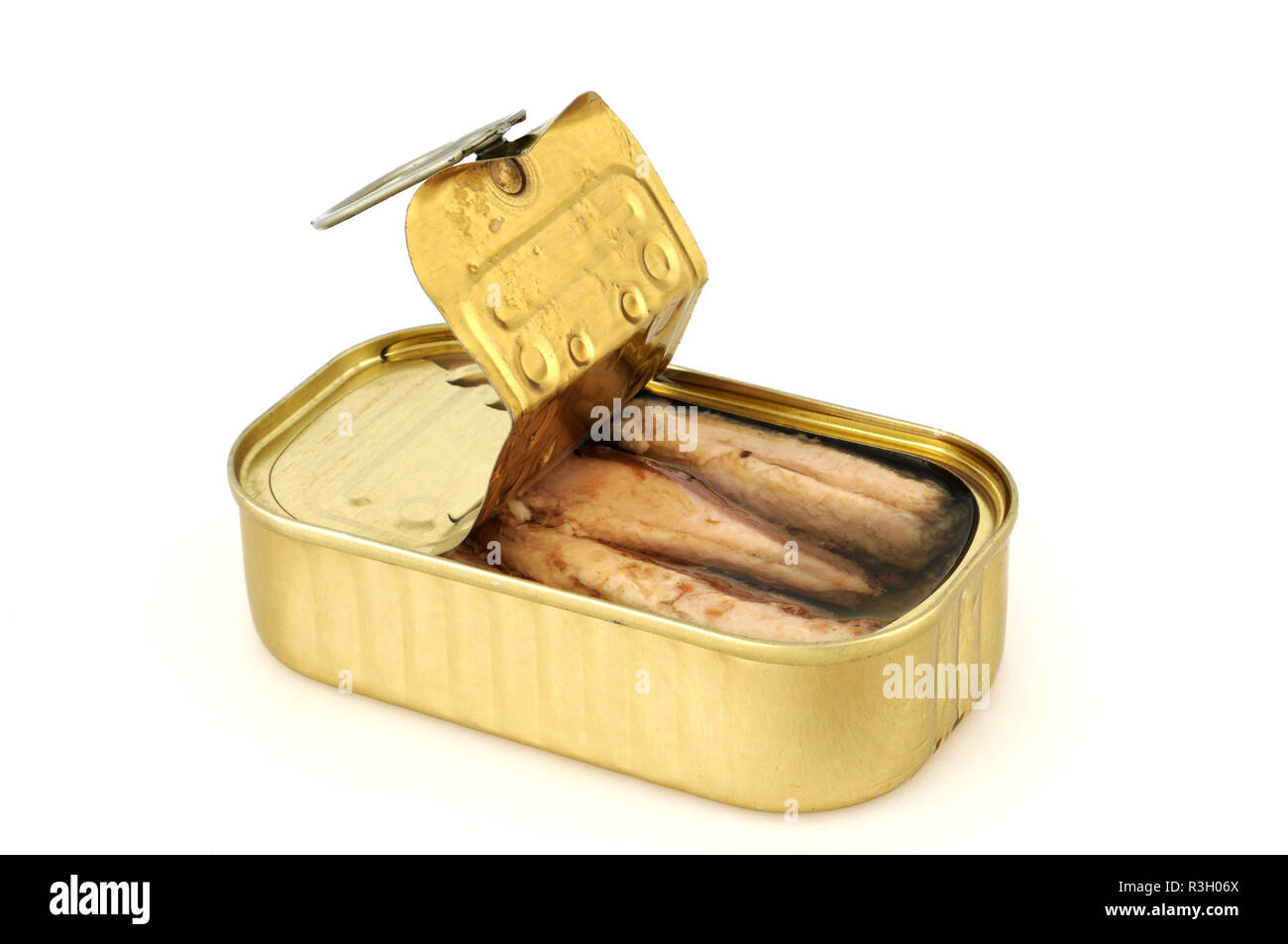 oil sardinendose / canned sardines Stock Photo