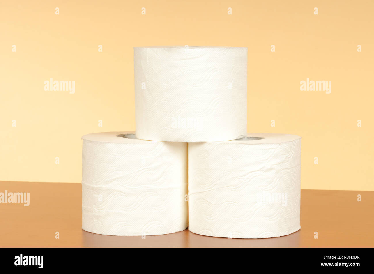 toilet paper / sanitary paper Stock Photo