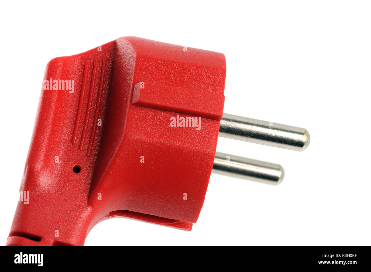 red plug / red electric plug Stock Photo Alamy