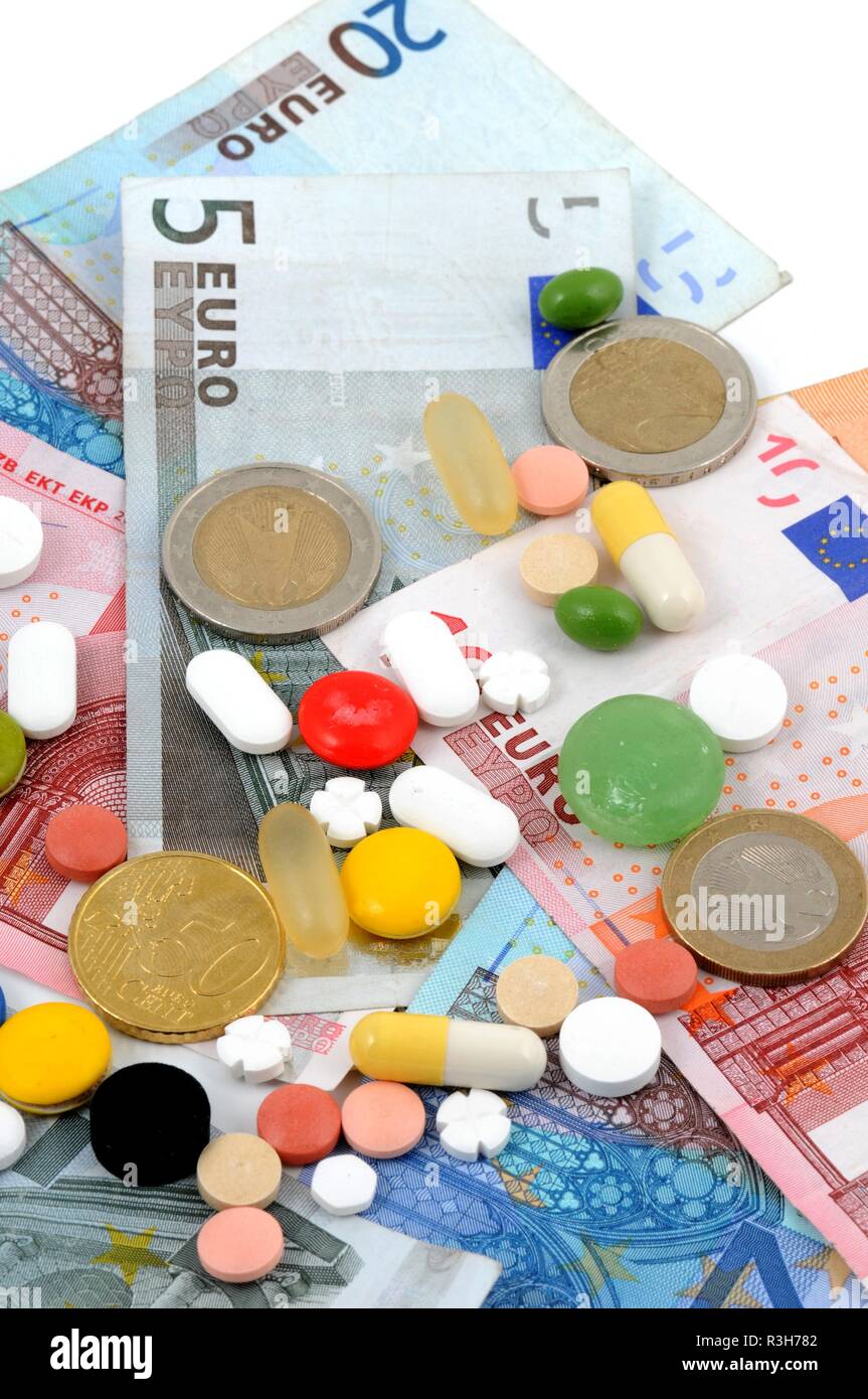 shops with medicines Stock Photo