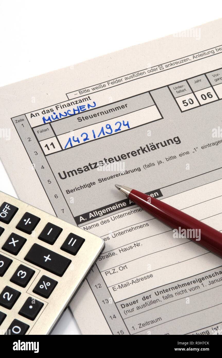 sales tax / vat Stock Photo Alamy