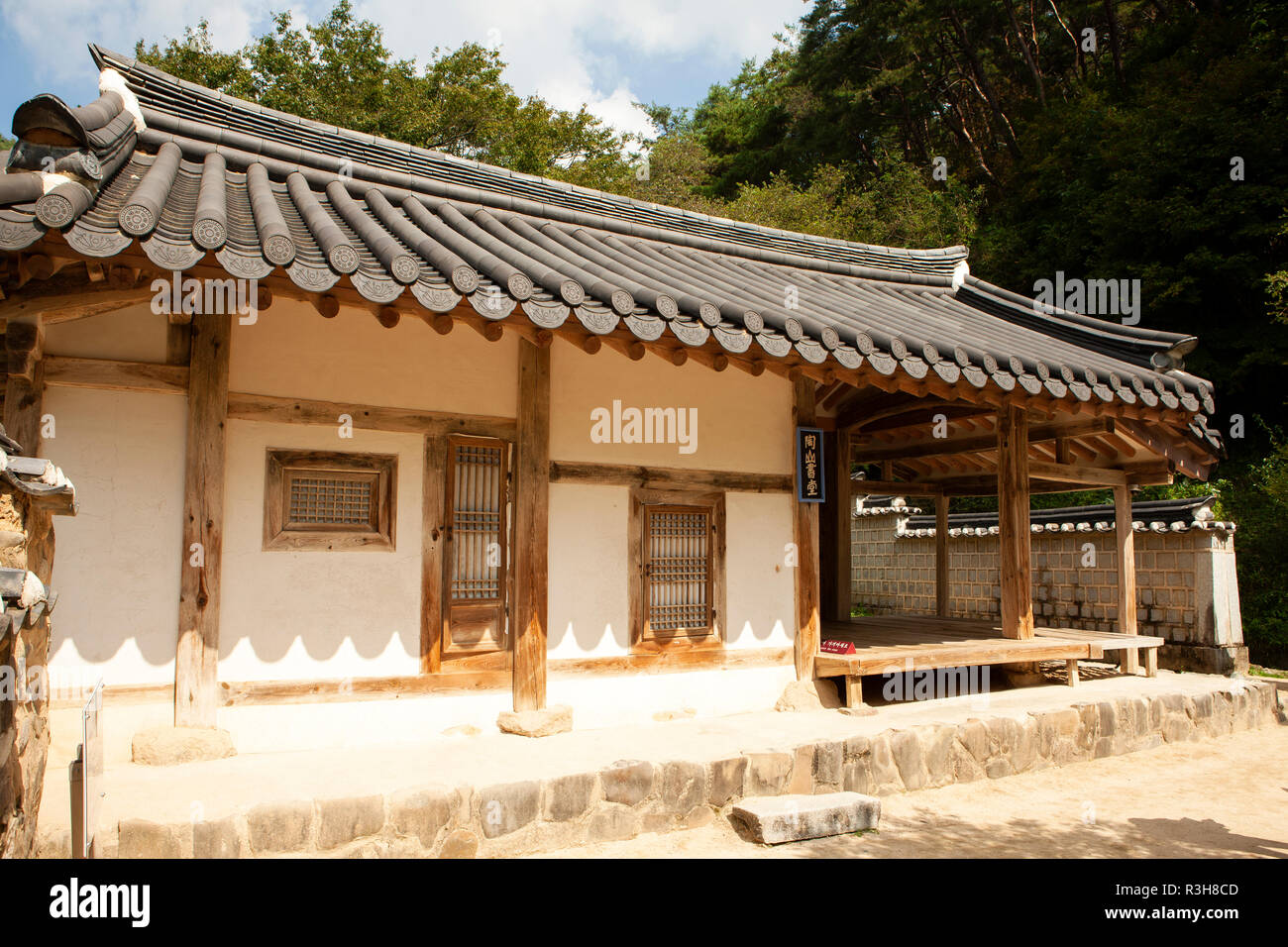 Andong Hahoe folk village make It to the UNESCO List, south korea Stock ...