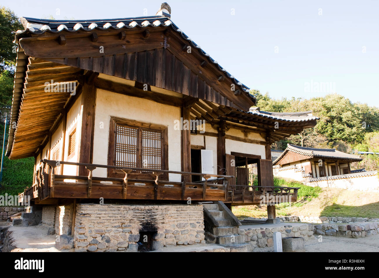 Andong Hahoe folk village make It to the UNESCO List, south korea Stock ...