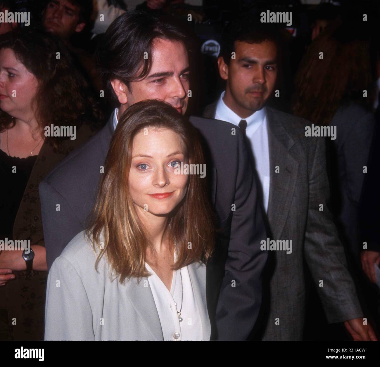 WESTWOOD, CA FEBRUARY 2 Actress Jodie Foster and actor Randy Stone