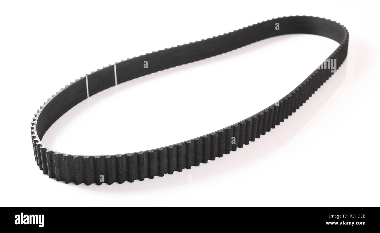 Timing belt, camshaft. Isolated on white background Stock Photo Alamy