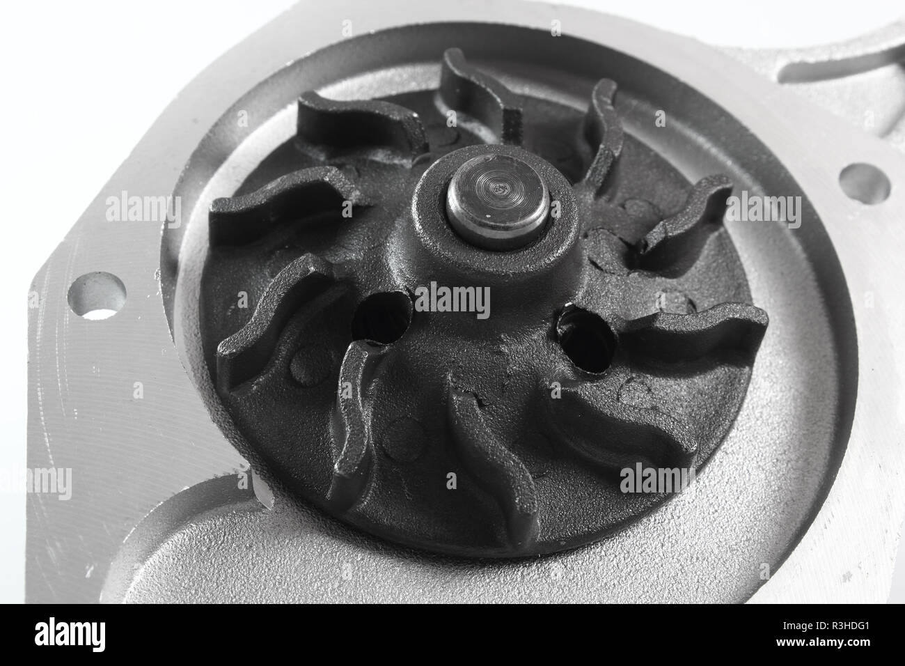 Water Pump for Car Engine. Isolated on white background Stock Photo Alamy