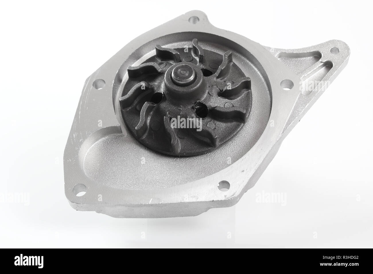 Water Pump for Car Engine. Isolated on white background Stock Photo Alamy