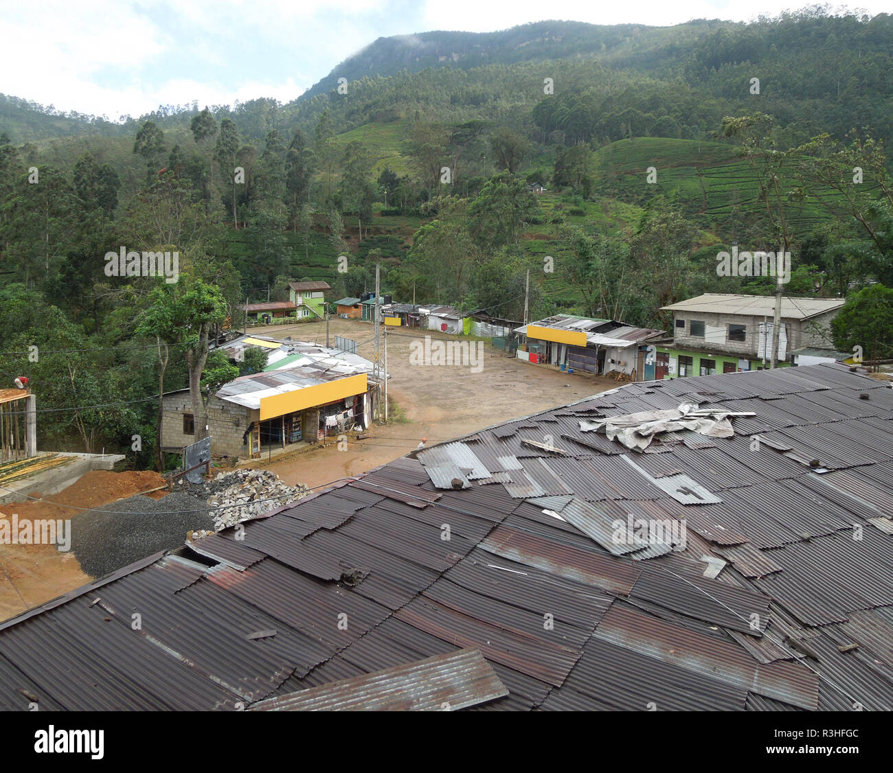 settlement in sri lanka Stock Photo - Alamy