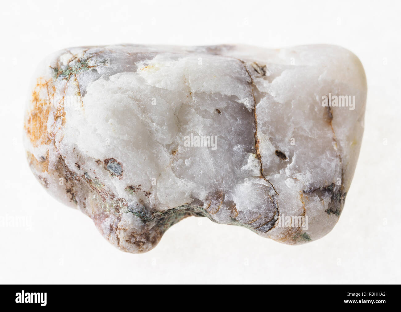 macro photography of natural mineral from geological collection raw