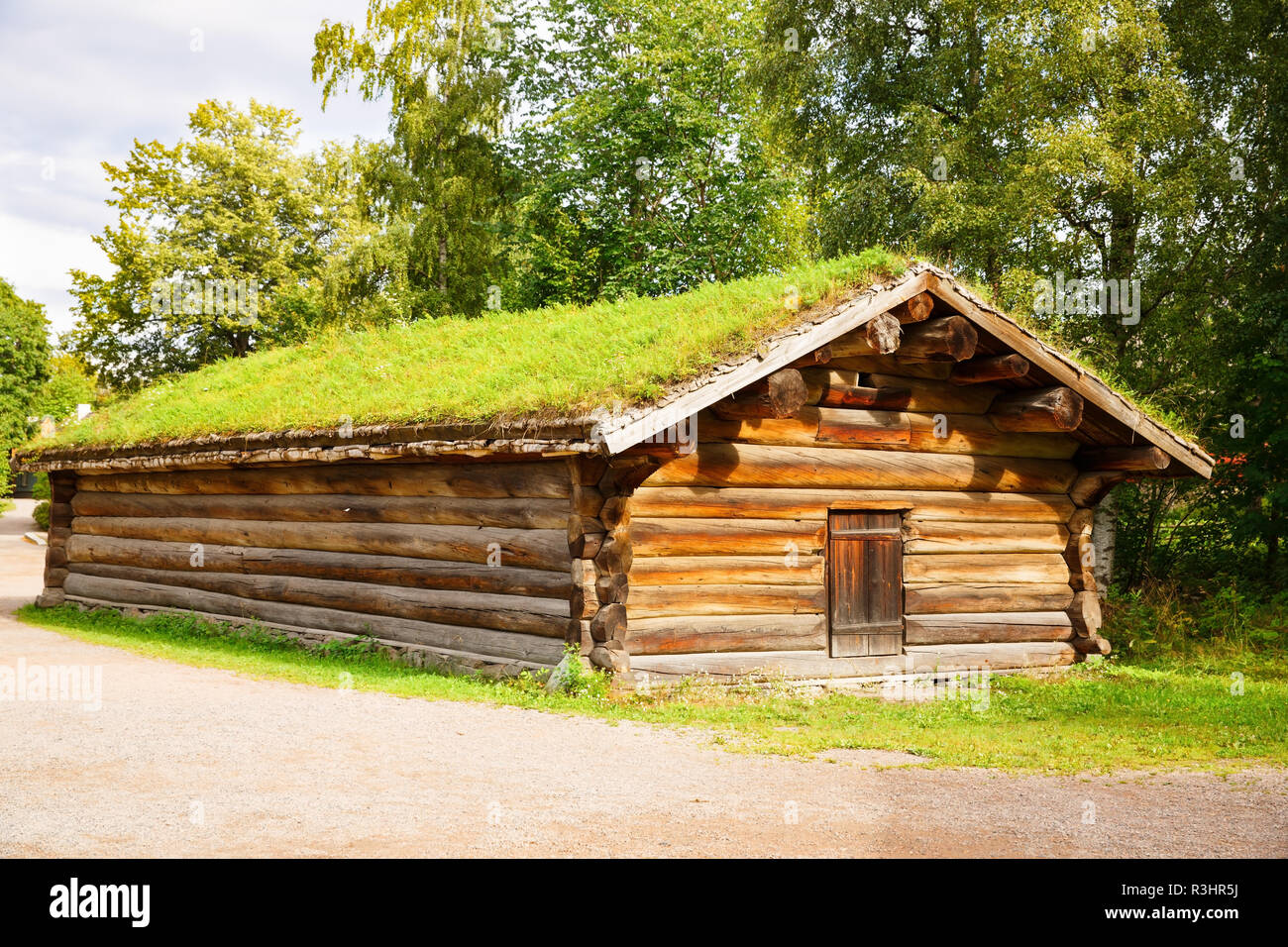 Traditional old house in Oslo, Norway Stock Photo Alamy