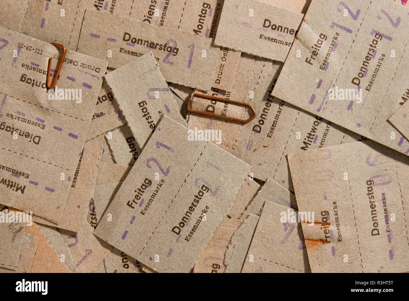 old food stamps Stock Photo Alamy