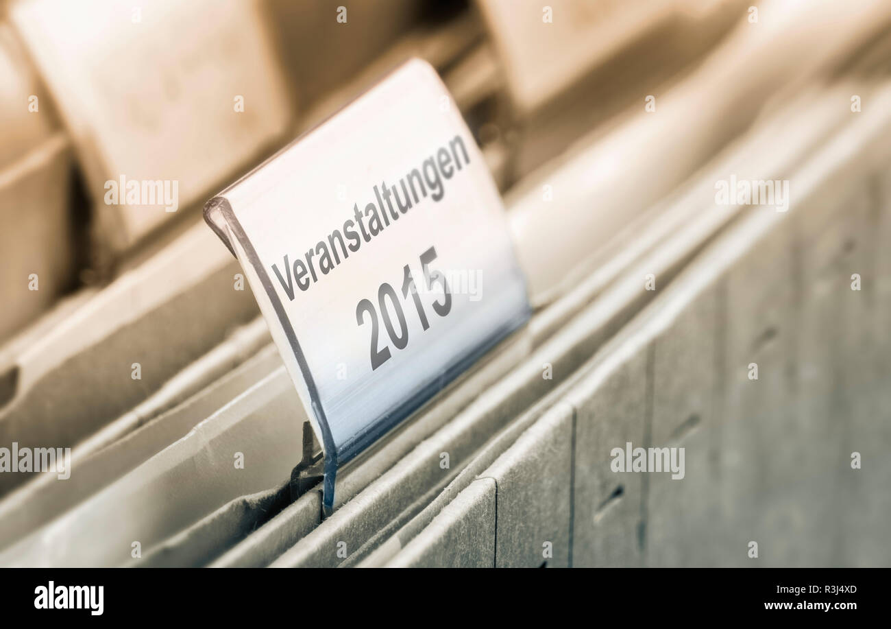 events in 2015 Stock Photo