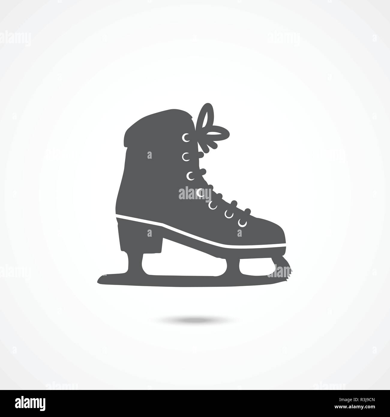 Ice skates icon Stock Vector