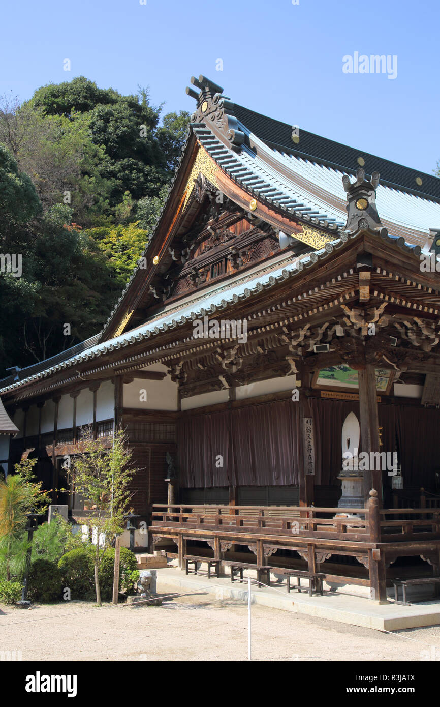daisho-in buddhist temple miyajima japan Stock Photo