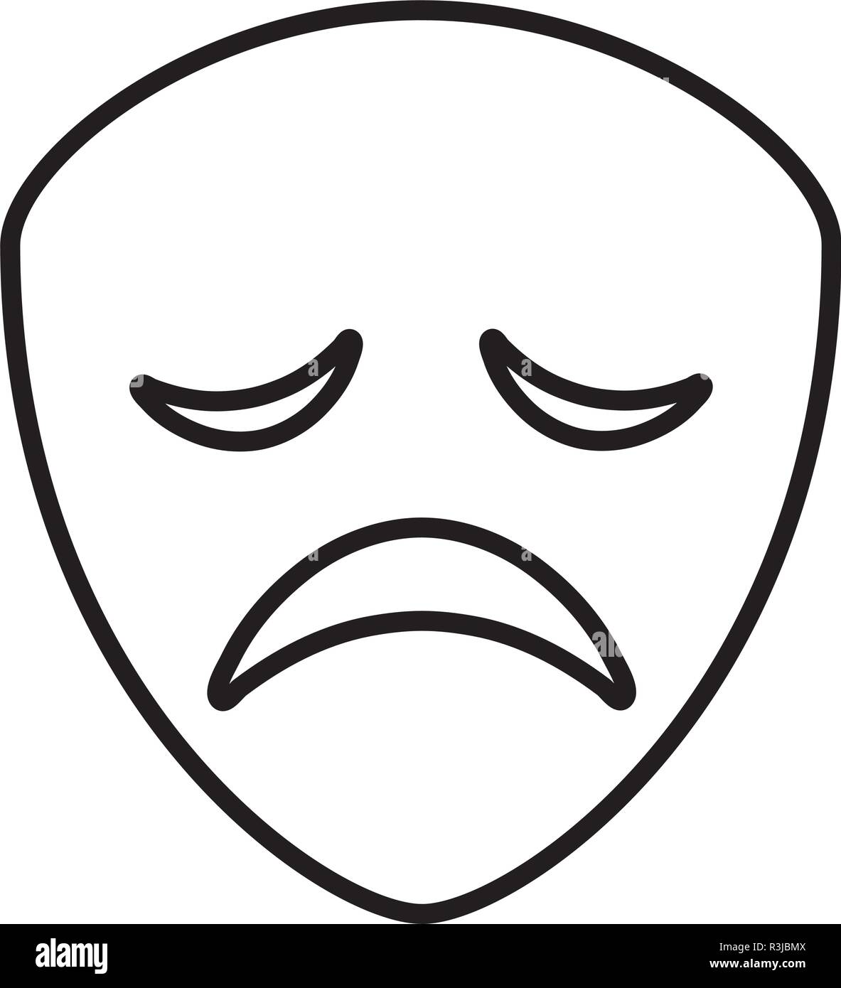 Mask Happy Sad Face High Resolution Stock Photography And Images Alamy