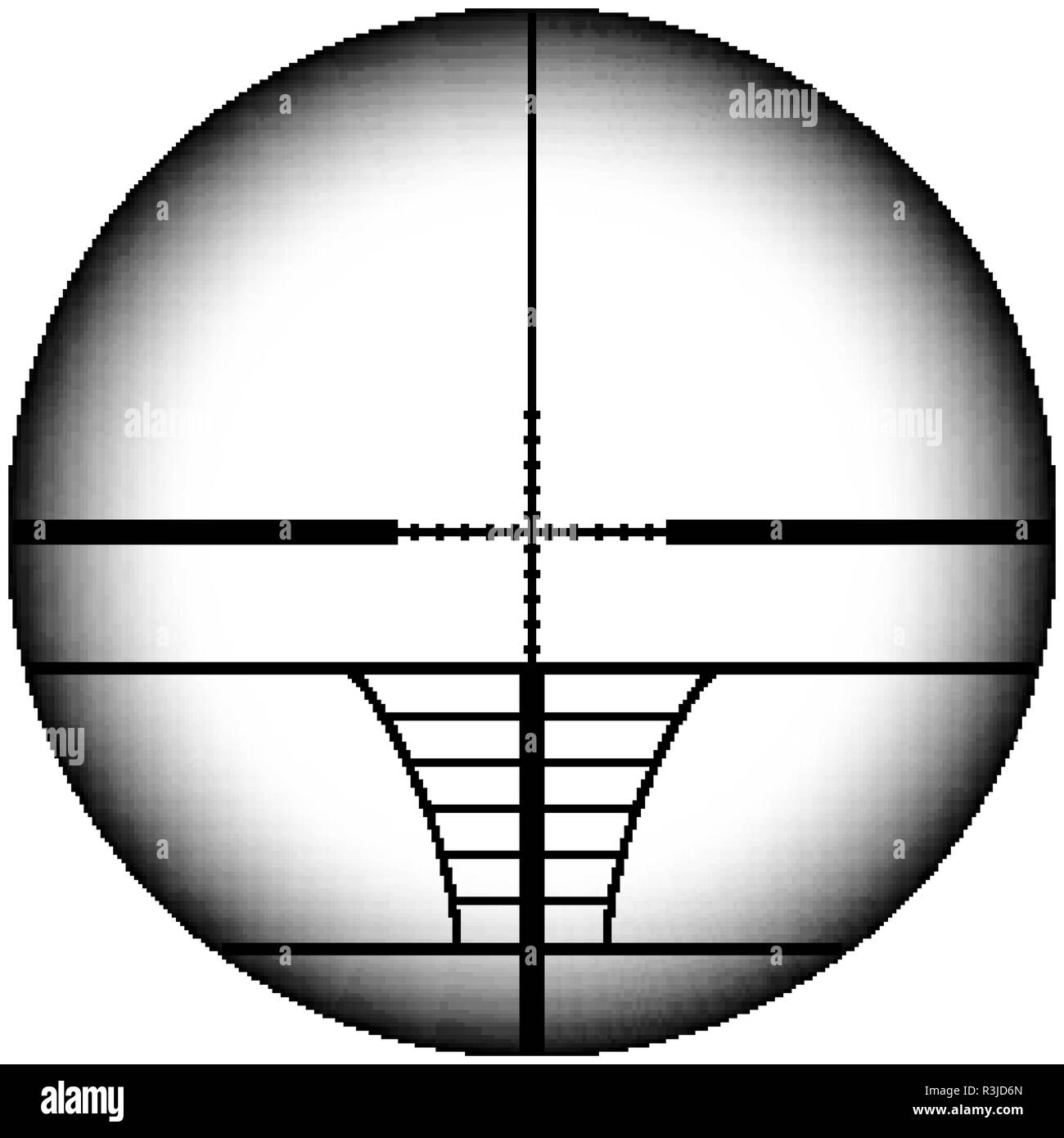 sniper rifle scope view