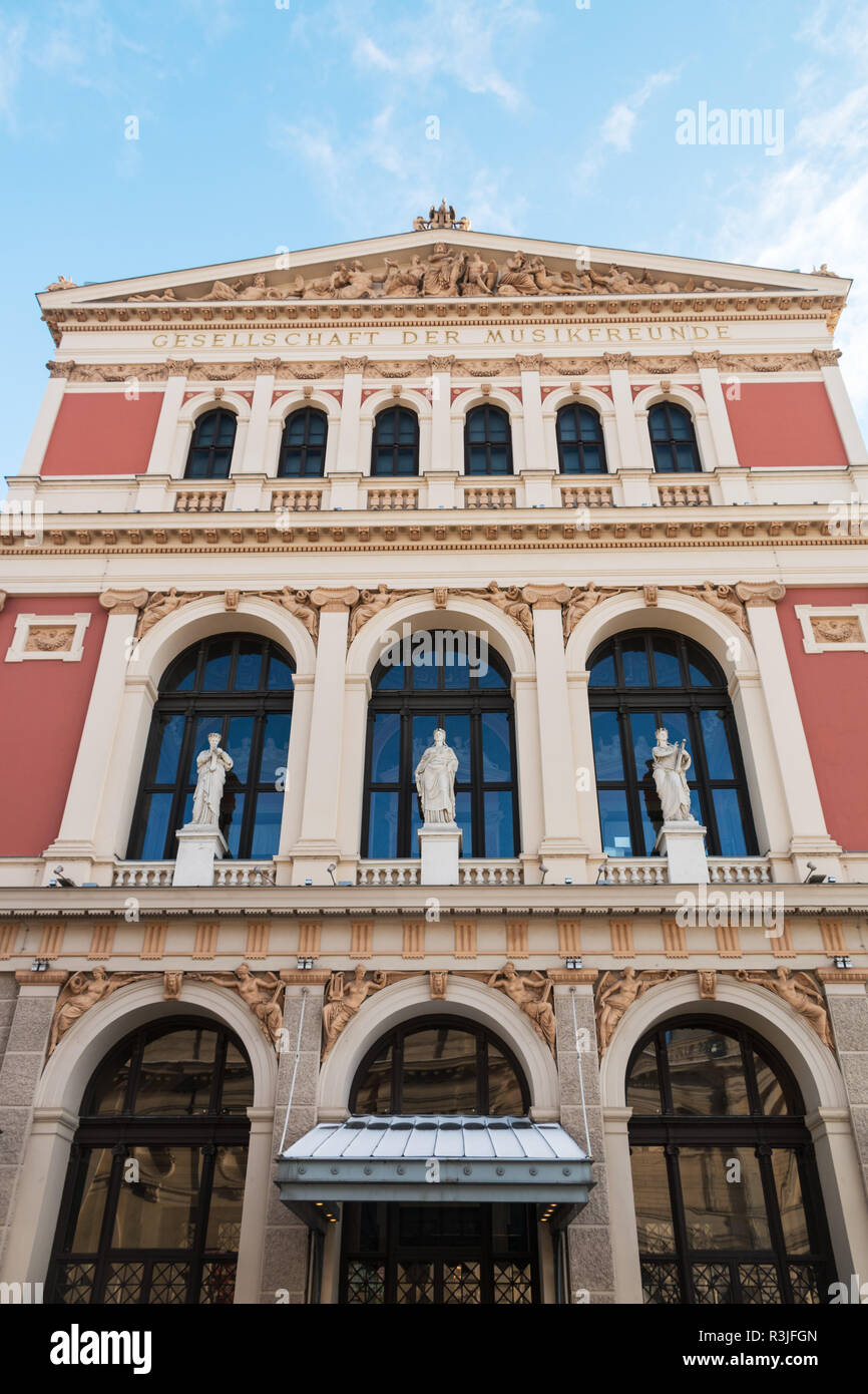 vienna musikverein Stock Photo