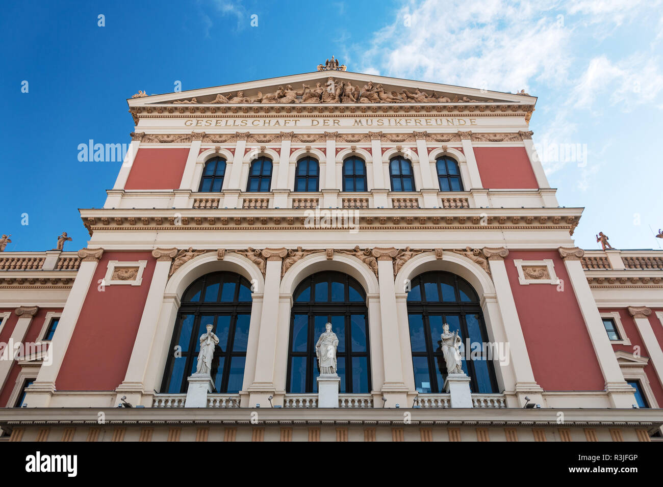 vienna musikverein Stock Photo