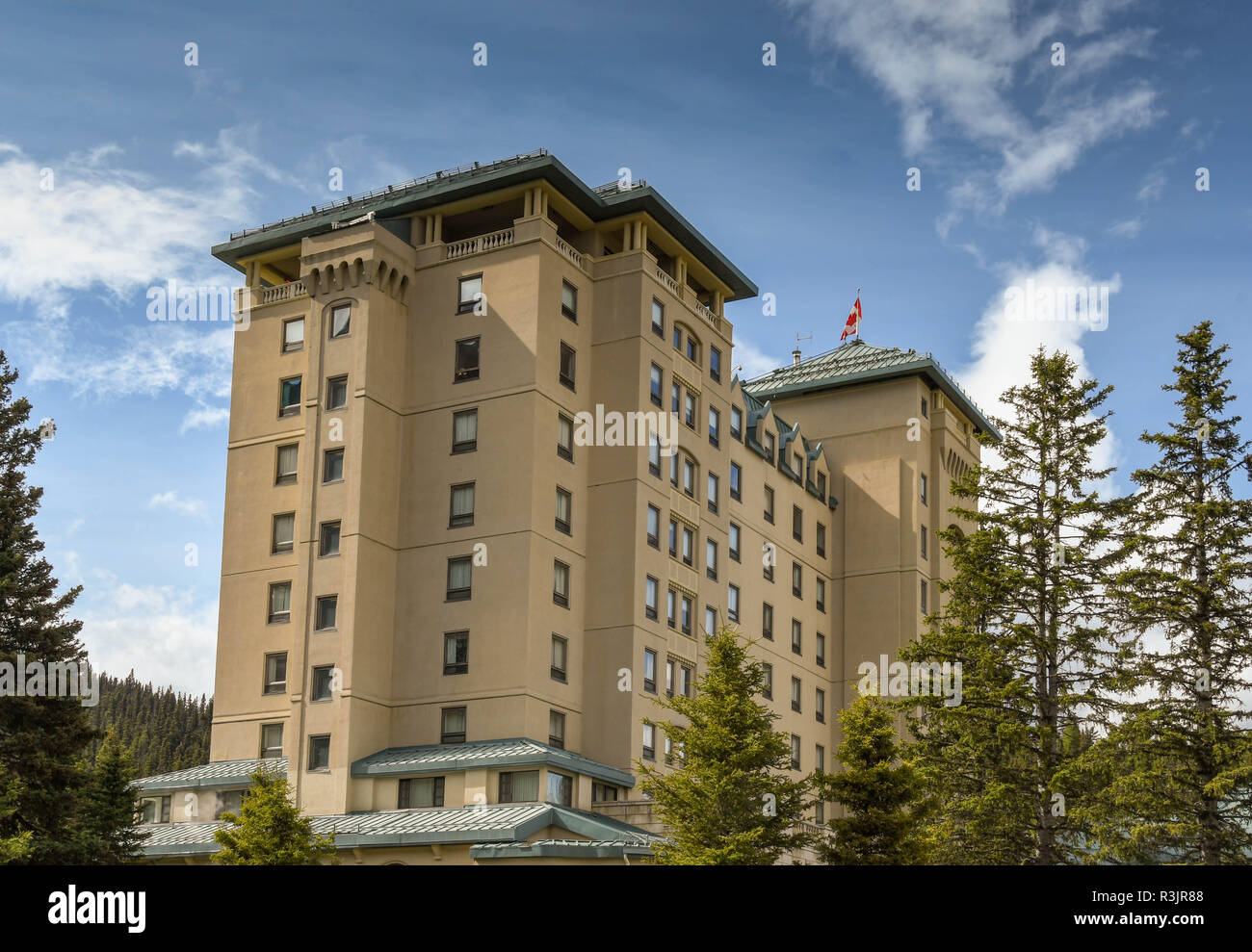 LAKE LOUISE, AB, CANADA JUNE 2018 The Fairmont Chateau Lake Louise