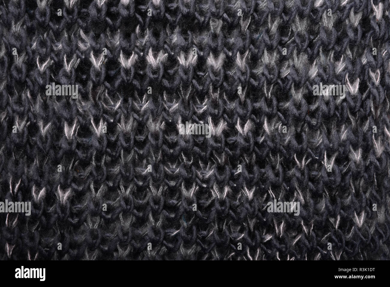 wool knit pattern Stock Photo