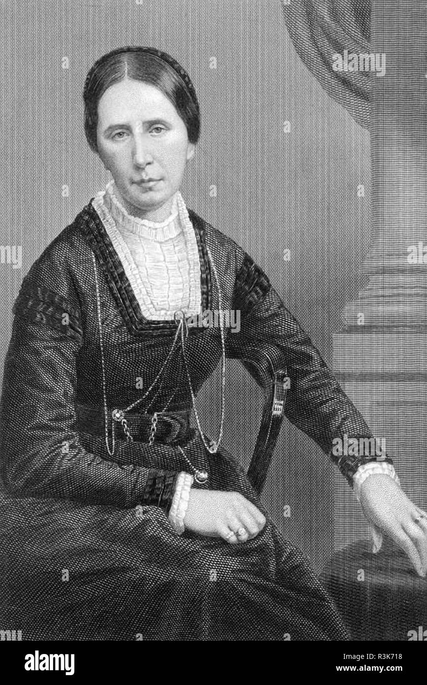 ANGELA BURDETT-COUTTS, 1st Baroness Burdett-Coutts (1814-1906) Stock Photo
